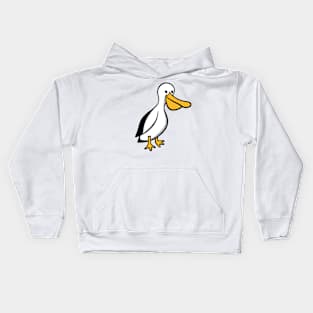 Pellie The Pelican 4 Kids Hoodie